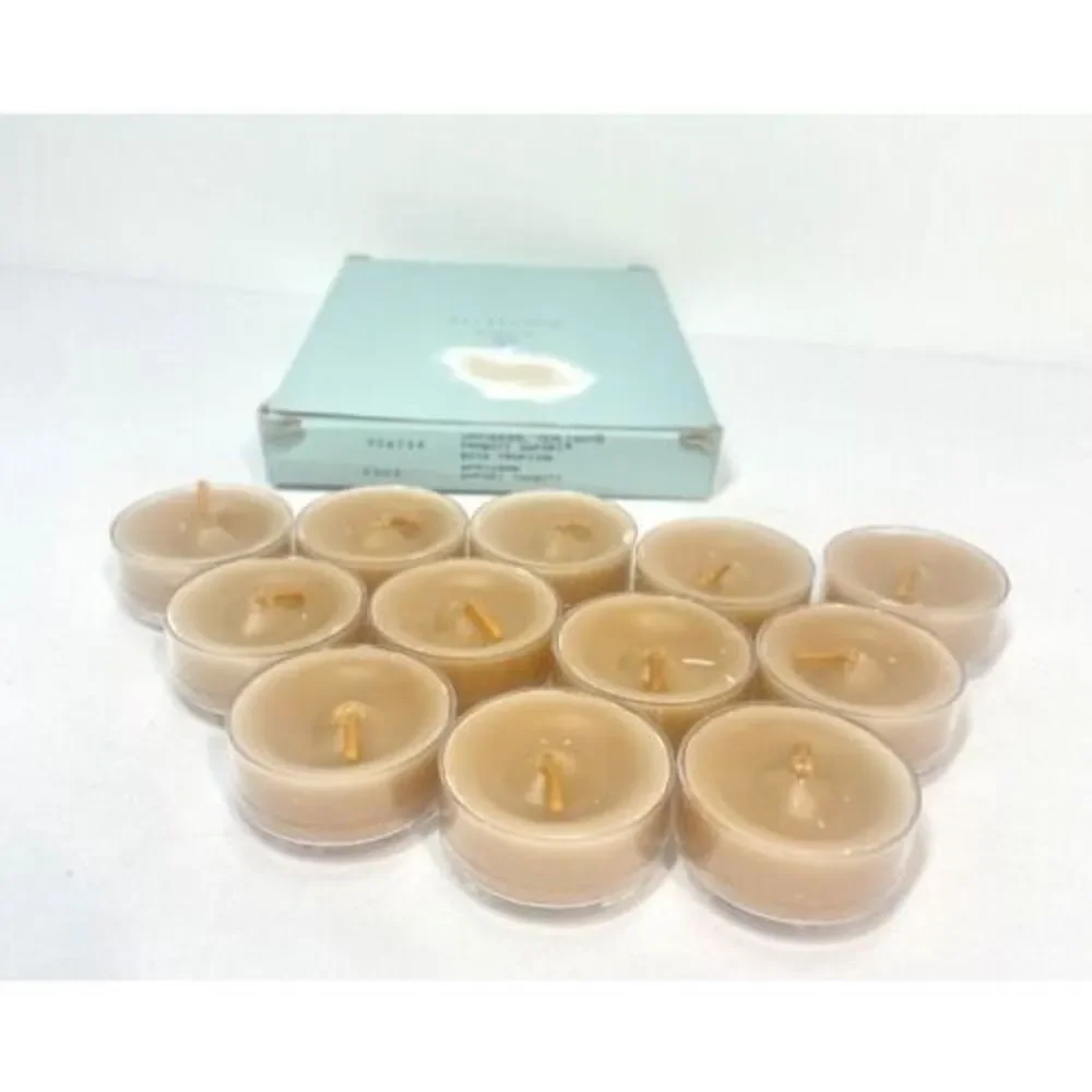 PartyLite Versatility Votive Tealight Candle Holders & 12 Tamboti Safari Candles